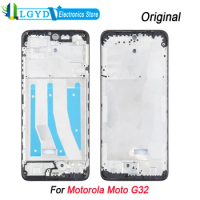 For Motorola Moto G32 Original Front Housing LCD Frame Bezel Plate Repair Replacement