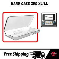 Case New 2DS XL/LL Hard Case Nintendo 2DS XL LL Mika Transparan CrystaL Case New 2DSXL/LL