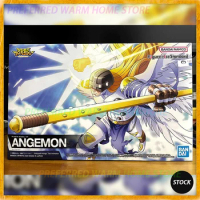 In Stock BANDAI FRS Digimon Adventure Angemon Angel Anime Figure Model Action Toys Assembly Model Figure rise