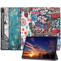 Flip Case for Samsung Galaxy Tab S7 Plus case SM- T970 SM-T975 12.4 '' Magnetic Shockproof Funda For Samsung TAB S7 Plus 12.4 '