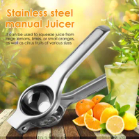 1/5Pcs Stainless Steel Lemon Squeezer Handheld Juicer Processor Portable Lemon Clip Fruit Pressing Tools for Kitchen Accessories