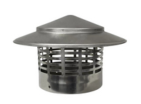304不銹鋼煙囪帽屋頂無動力通風器傘形防雨防鼠柴火爐室外煙筒蓋