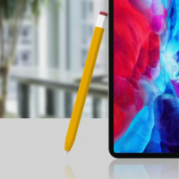 Tablet Touch Stylus Pen Protective Cover for Apple Pencil 2 Cases Portable Soft Silicone Pencil Case Accessory