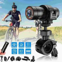 1080P HD Action Camera Outdoor Bike Motorcycle Helmet Camera Sport DV Video Recorder DVR Dash Cam For Car Bicycle