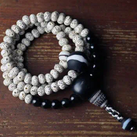 Tibetan Designer 108 Beads Mala Tibetan Seeds Beads Mala Buddhist 108 Prayer Beads Mala
