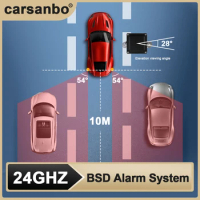 24GHz BSD Millimeter Wave Radar Blind Spot Detection System, Dual Color LED Blind Spot Detection Sen