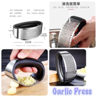 Garlic Press Stainless Penghacur Bawang Penggerus Bawang Putih