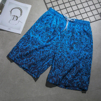 Harjauku Abstract Line Pattern Board Shorts 3D Printing Men's Outdoor Leisure Sportswear Gym Shorts 