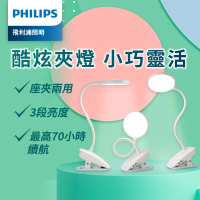 Philips 飛利浦 66149 酷炫全光譜充電夾燈(PD045)