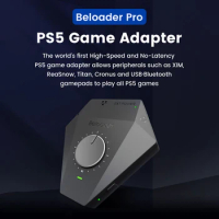 Beloader Pro Games Controller Keyboard Mouse Converter For PS5 Bluetooth Adapter For Playstation 4/SWITCH/Xbox Gamepad Connector