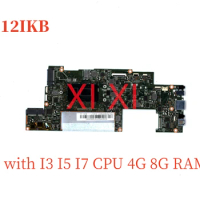 520-12IKB Mainboard For Lenovo MIIX 520-12IKB Tablet Laptop Motherboard with I3 I5 I7 CPU 4G 8G RAM 100% Test OK