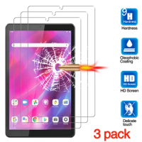 3Pack for Lenovo Tab M8 3rd Gen TB-8506 8 inch 2021 9H HD Film Clear Tempered Glass Tablet Screen Protector Anti Scratch