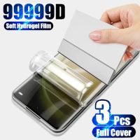 3PCS Full Cover Hydrogel Film For Motorola Moto X30 Pro S30 Edge 30 Ultra Fusion Screen Protective Protector Film