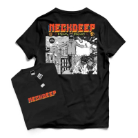 Baju Kaos Musik Band Distro NECKDEEP Kaos Pria Wanita Combed Cowok Oversize Pendek