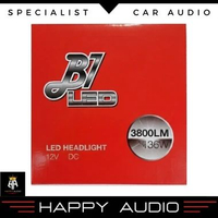 LED HEADLIGHT B1 MERAH H4 H7 H11 36W/3800LM Lampu Mobil H4