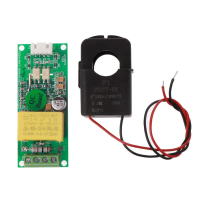 โมดูลทดสอบการตรวจสอบไฟฟ้า PZEM-004T 80 ~ 260V AC พร้อมหม้อแปลงปัจจุบัน