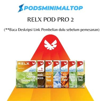 Relx Infinity Pods Pro 2 Original - All Flavors Authentic Relxnow for Infinity 2 Essential 2 Oolong 