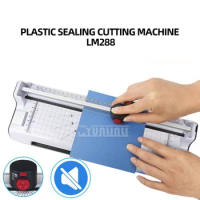 A4 Laminator Machine Thermal- &amp; Cold Laminator for Laminating Photo Cards Compact Photo Document Plasticiser with Cutter
