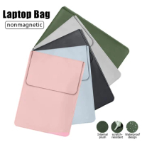 Laptop Bag 16 15 13 11 Inch For Apple Macbook Lenovo Huawei Xiaomi Table Ipad Pro Air M1 M2 2024 2023 Notebook Bag PU Case Cover