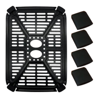 Replacement Air Fryer Grill Pan for Foodi DZ401 DZ550 10QT DualZone Air Fryers