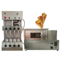 Electric Big Power Pizza Cone Forming Machine Commercial Pizza Cone Machine 110v 220v Rotate Pizza Oven Machine