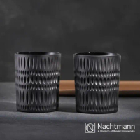 【德國Nachtmann】日耳曼系列-威士忌杯2入-禮盒組(消光暗黑)