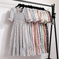 PRODUK LOKAL - Smocked Dress Wanita Kekinian