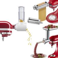 2023 new KitchenAid 4.5Q 5Q 6Q pasta oven set accessories and meat grinder, blender accessories for KitchenAid vertical mixers