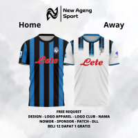 Jersey NasAtalanta Home Away 2025/2026 Jersey Futsal Custom Jersey Bola Custom New Ageng Sport