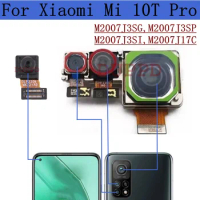 Rear Camera For Xiaomi Mi 10T Pro 5G Mi10T Pro M2007J3SG Front Facing Back Wide Macro Camera Module Flex Cable Repair Parts