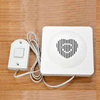 Wired Doorbell Guest Welcome Energy-saving Door Bell 90 cm/ 35.43 inch Household Electronic Doorbell with Line Doorbell Call
