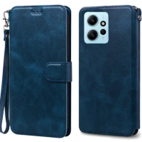 For Redmi Note 12 4G Case Xiaomi Redmi Note 12 Pro 4G 5G Phone Case Leather Flip Wallet For Redmi Note 12 Pro Plus Cover Turbo