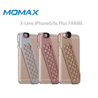 Momax X-Lens iphone6/6s Plus 專業拍照手機殼(附120度廣角＋15X微距鏡頭)