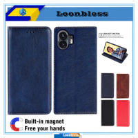 Business Phone Holster For Nothing Phone 2 Cases Etui Nothing Phone 2 Cover celular Book Cover Housing Nothing Phone2 Phone (2)