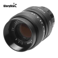 GloryStar 25mm CCTV F1.4 TV Movie lens+C Mount+Metal lens hood For Pentax Q / Q10 / Q7 / Q-S1 C-PQ