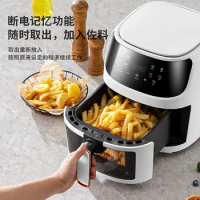 Home multi-functional smart 6 liter visual air fryer with large capacity touch screen airfryer