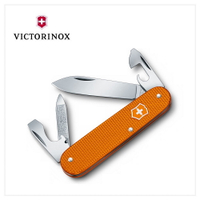 VICTORINOX 瑞士維氏 8用 瑞士刀 橘 附皮套 0.2600.L1229