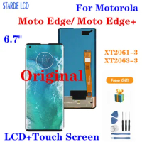 6.7" Original For Motorola Edge LCD Screen Touch Screen Digitizer Assembly For Motorola Edge+ (2020) XT2061-3 XT2063-3 Screen