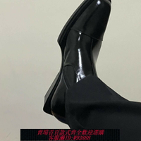{台灣公司貨 可打統編}切爾西靴尖頭高幫馬丁靴男冬季加絨英倫中筒內增高厚底短筒靴子男