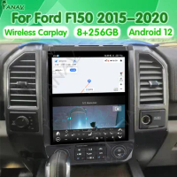 Car Radio For Ford F150 2015-2020 256GB Android Auto Stereo Receiver Multimedia Player GPS Navigation Carplay Head Unit 2 Din