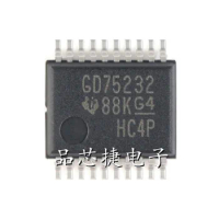 10pcs/Lot GD75232DBR Marking GD75232 SSOP-20 MULTIPLE RS-232 DRIVERS AND RECEIVERS