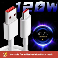 6A Type C Fast Charging Cable 1M 5 A mp USB Charger Cable For Honor 50 / 50 Pro / 50 Lite / X6 / X7