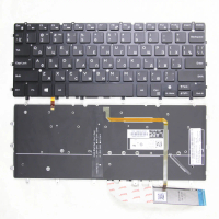 100%New Original Ru Russian For Dell Xps 13 9343 9350 9360 SSS