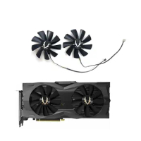2 fans brand new for ZOTAC GeForce RTX2080 2080ti 2080 SUPER AMP graphics card replacement fan GAA8S2U