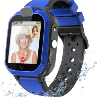 4G GPS Kids Smartwatch Phone - Boys Girls Waterproof Watch with GPS Tracker 2 Way Call Camera Voice &amp; Video Chat SOS Alarm
