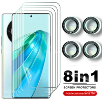 2-8in1 Hydrogel Film For Honor X9a X40 Screen Protector Honer Honar X9 9X X 9 A 40 HonorX9a HonorX40 5G 6.67'' Camera Lens Glass