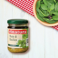 【Rinatura】天然羅勒青醬 Basilico Pesto 德國天然食品