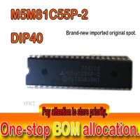 M5M81C55P-2 DIP40 New original off-the-shelf 2048-bit CMOS static I/O port and timer RAM