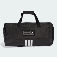 【adidas 愛迪達】4ATHLTS 健身包 旅行袋 球帶 健身 側背 黑(IM5523 ∞)