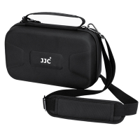 JJC大疆DJI靈眸Osmo Pocket 3硬殼12空間大相機包HSCC-OP3相機袋(含網袋和分類夾;收納電池.麥克風.充電線.記憶卡.濾鏡;可肩揹/手提)
